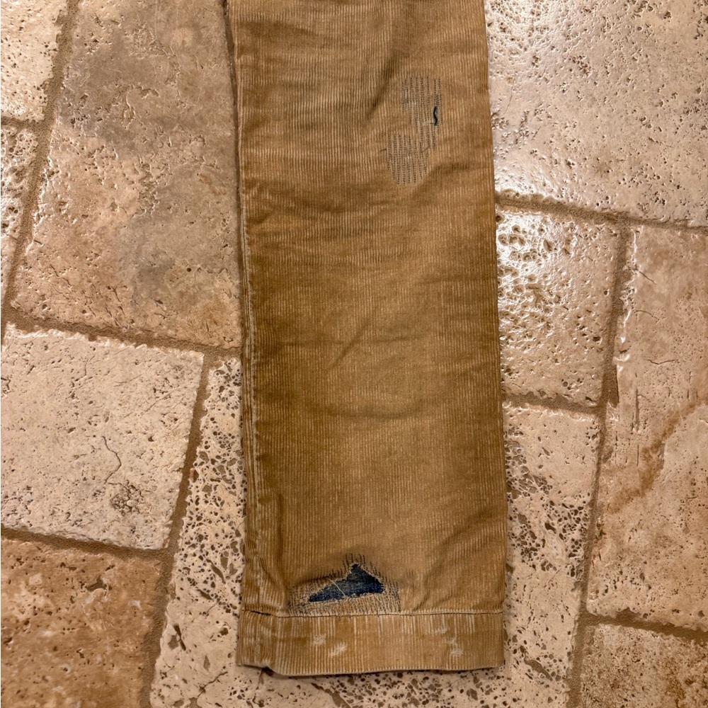 RRL Ralph Lauren Field Patchwork Corduroy Trouser Pants - Picture 6 of 13
